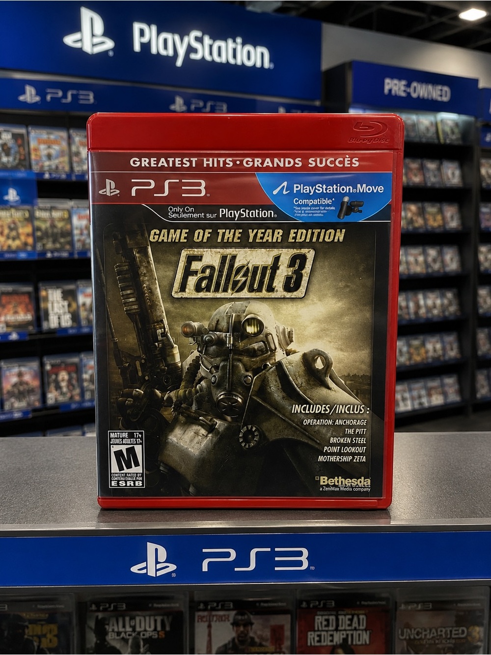 Fallout 3 Game of the Year Edition PS3 Complete Tested Working